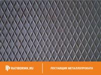Лист рифленый 3х1500х6000 мм ромб ГОСТ 8568-77