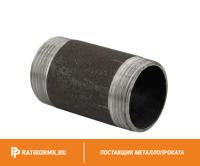 Бочонок стальной оцинкованный Ду 50 2'' L=75мм ГОСТ 3262-75
