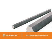 Шестигранник калиброванный 55 мм ст. 45 ГОСТ 8560-78