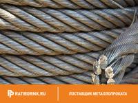 Канат стальной 24 мм ГОСТ 3066-80 6х7(1+6)+1х7(1+6)