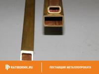Труба медная профильная 4х8,5х1 М3р ГОСТ 16774-2015