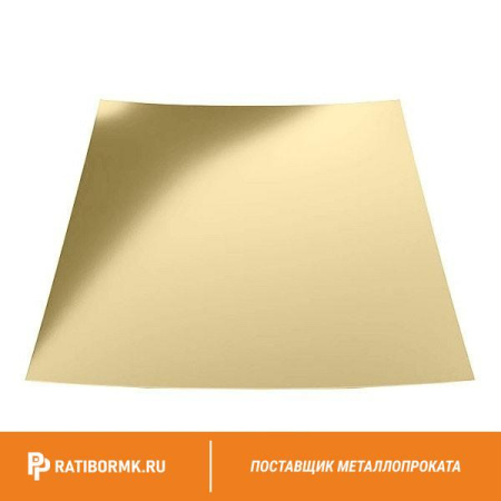 Лист с полимерным покрытием 1,6х1250х2500 мм RAL 1015