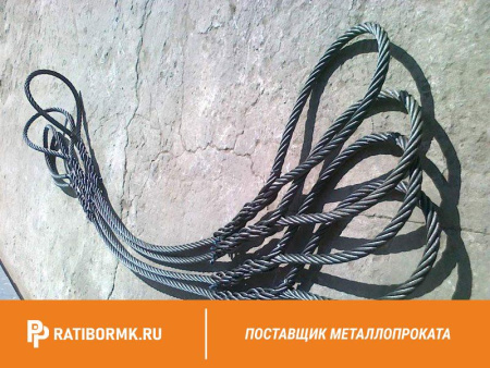 Строп канатный УСК1 10т D=32мм L=8м ГОСТ 25573-82