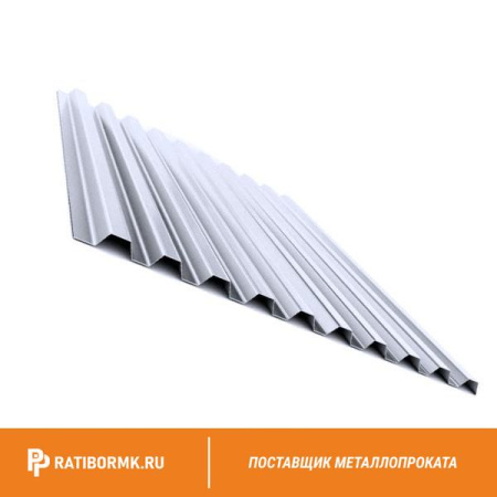 Профнастил алюминиевый Н75 0.8 мм
