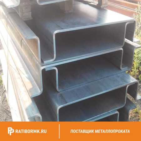 Профиль гнутый корытный 56х30х27х2 мм ст3 ГОСТ 8283-93