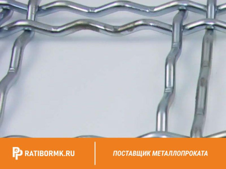 Сетка рифленая для грохота 4х4х2 мм ГОСТ 3306-88