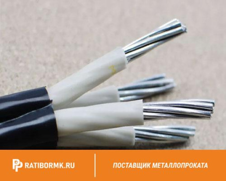 Провод изолированный алюминиевый 3x25+1x54,6 мм СИП-2