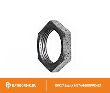 Контргайка стальная Ду 80 3'' ГОСТ 8965-75